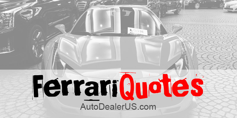 Ferrari Car Quotes